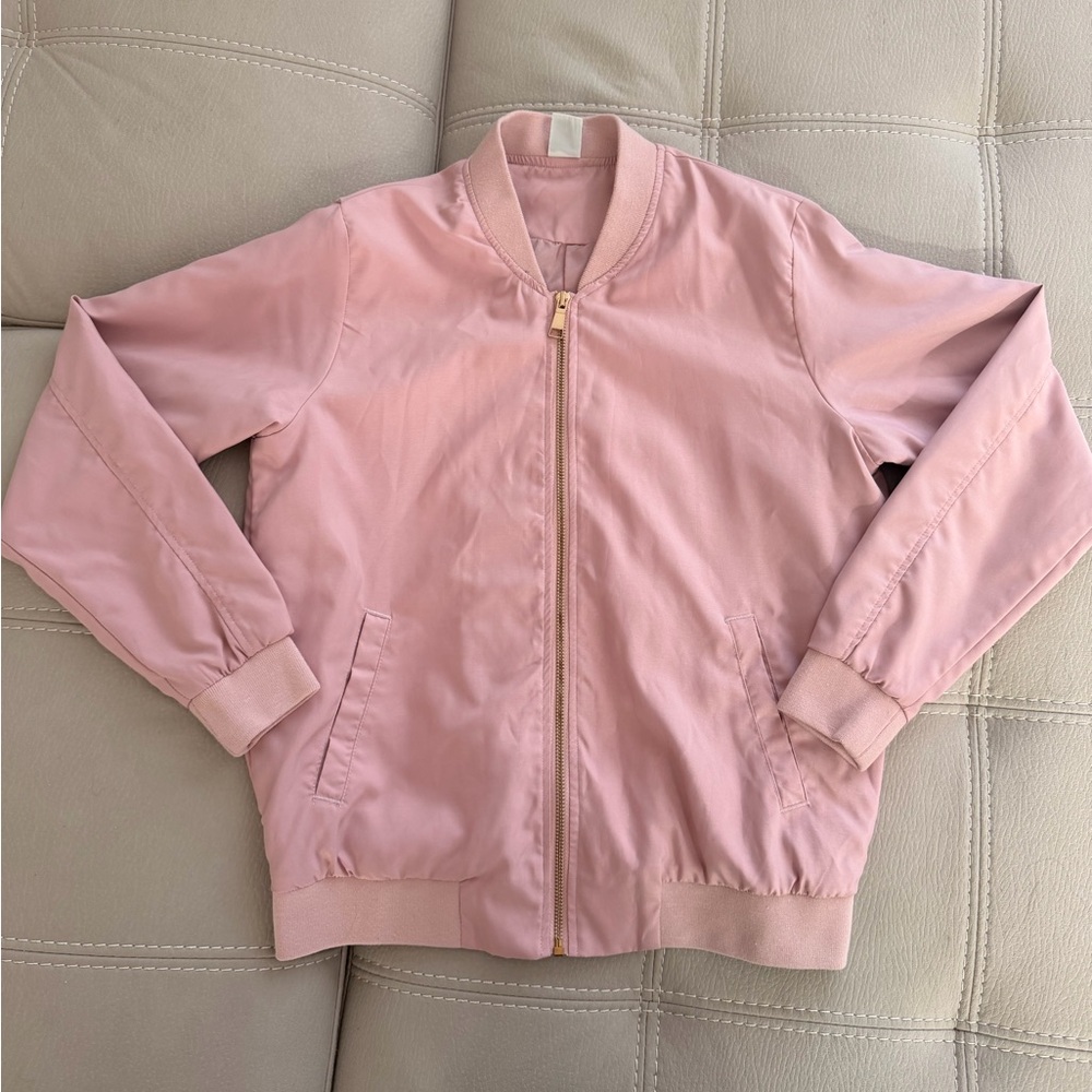 Pink Bomber Jacket